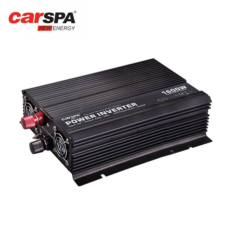 CAR1.6K-1600 Watts Modified Sine Wave Power Inverter With USB Port