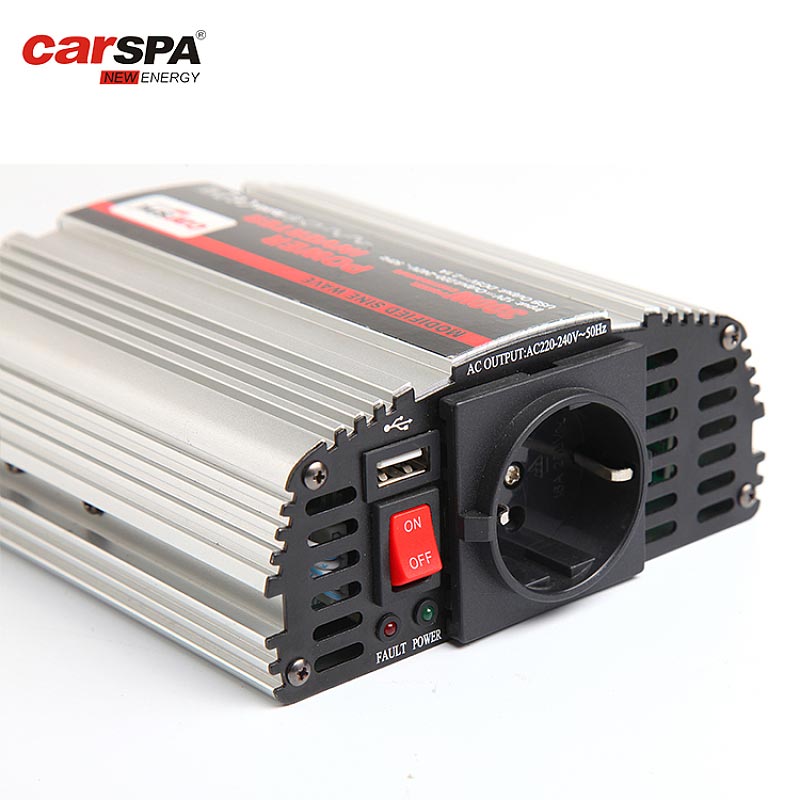 MS400-400w Carspa Silver White Car Use Inverter With LED Display Optional