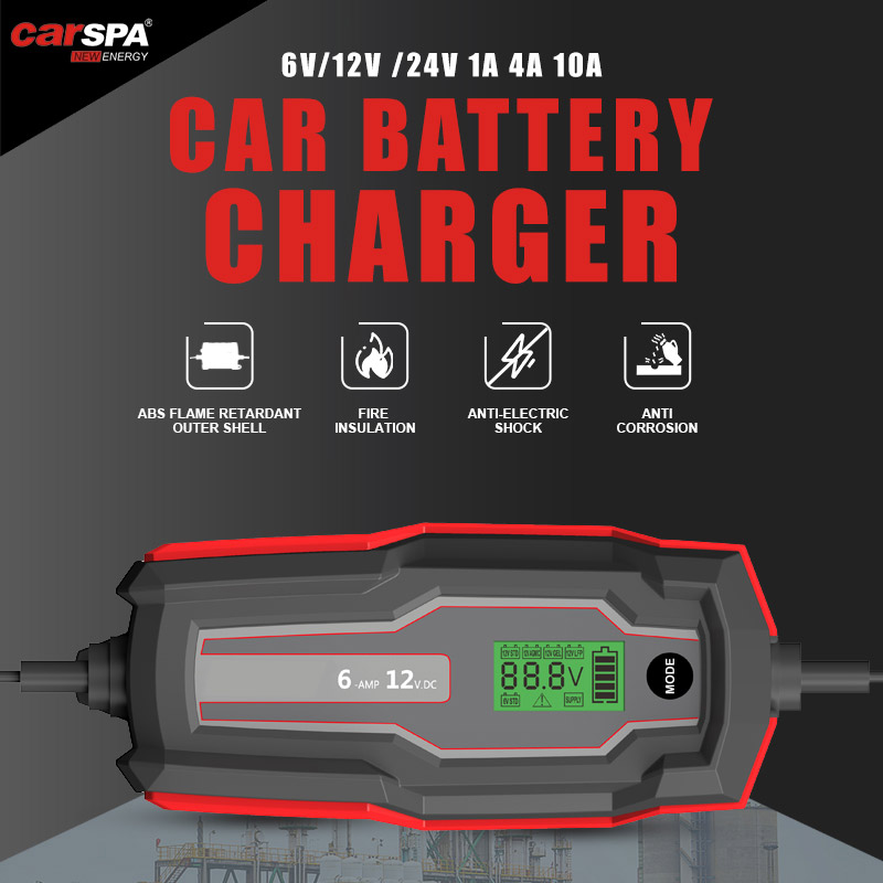 Car Battery Charger CBA6